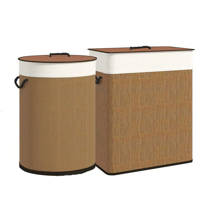 Elegant laundry container with removable lid and sturdy handles Kalsten