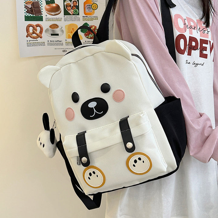 Plush backpack with bear design Kalsten