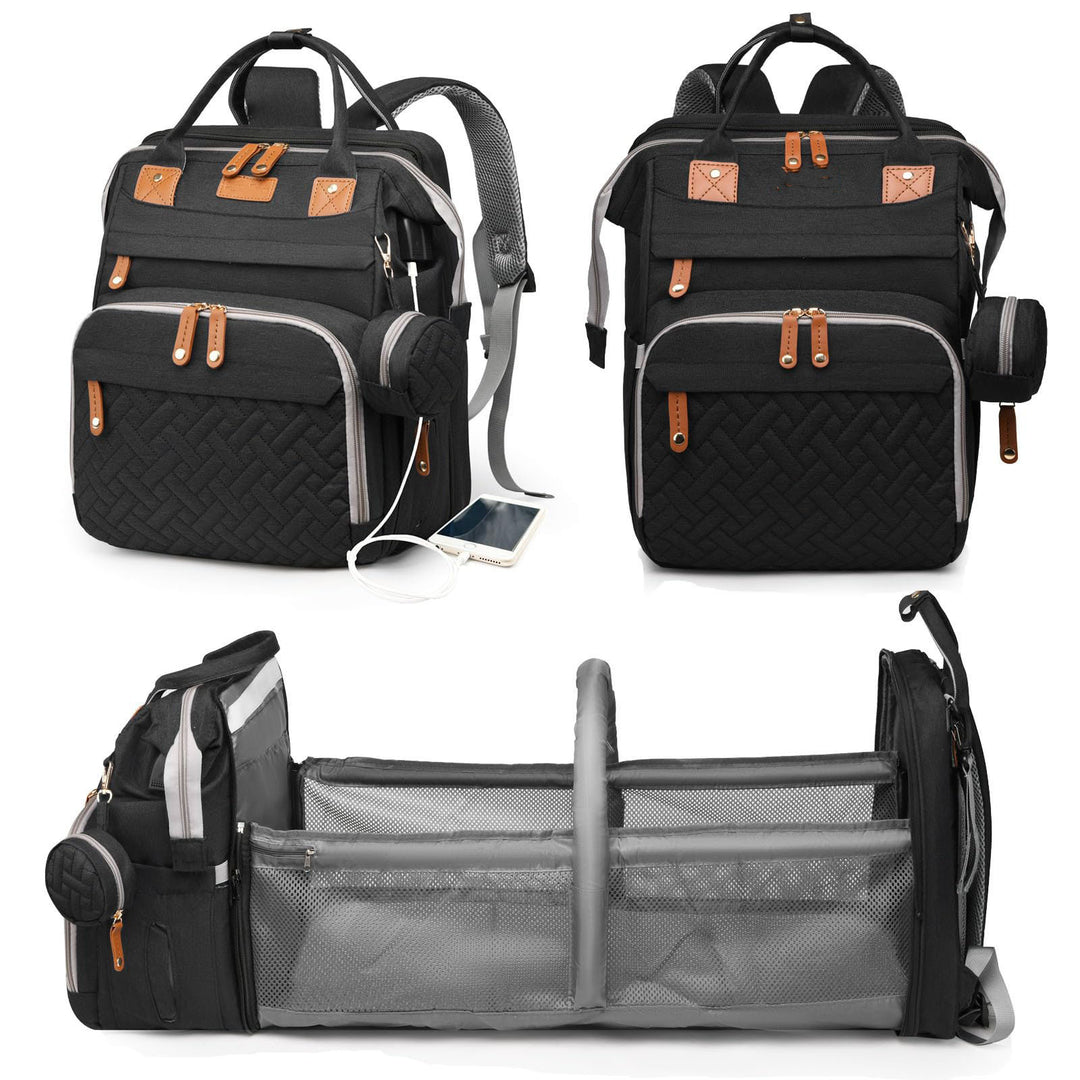 Unisex Multifunctional Backpack with Removable Zipper and Insulated Compartment Kalsten