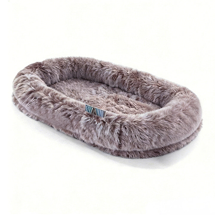 Plush Faux Fur Blanket   Dog Bed