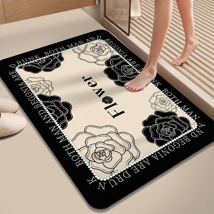 Decorative Bathroom Mat for Comfortable Floor Styling