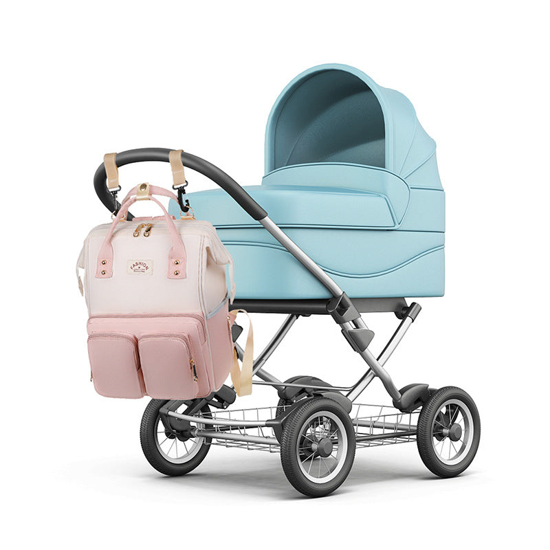Multi-Pocket Stylish Mummy Bag Kalsten