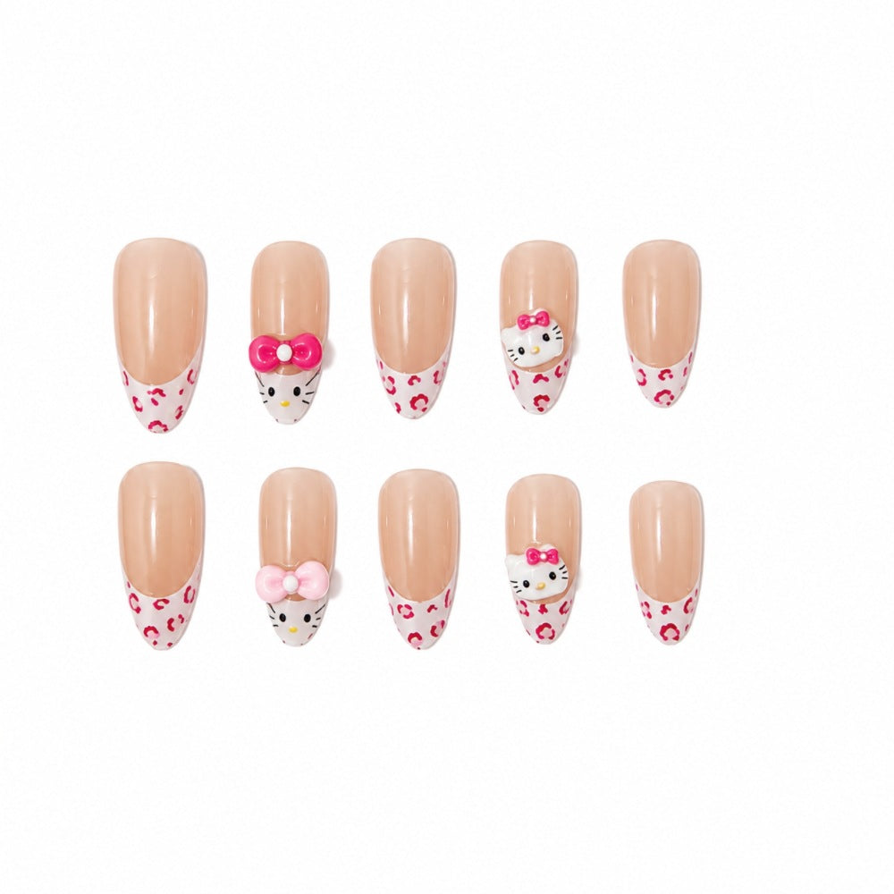 Character-Embellished Press-On Nail Set Kalsten
