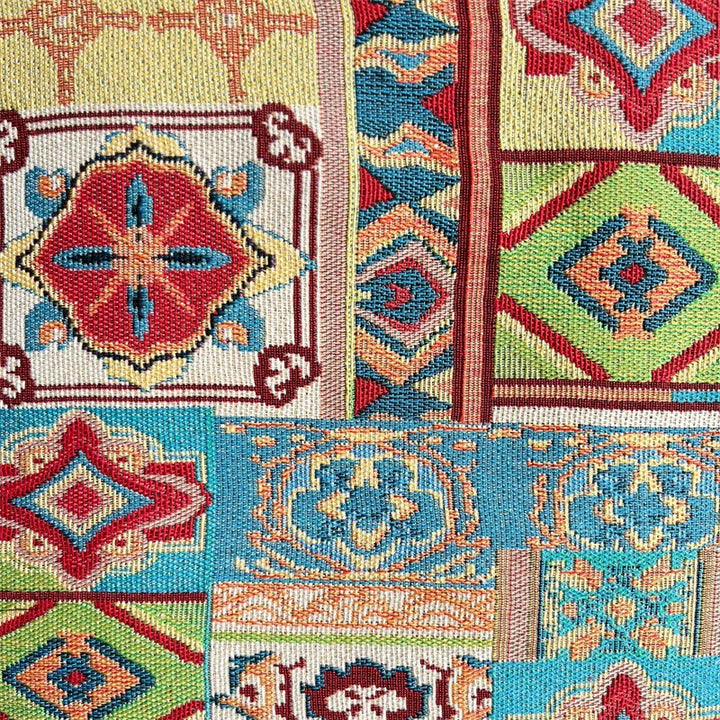 Artistic Geometric Tapestry Blanket