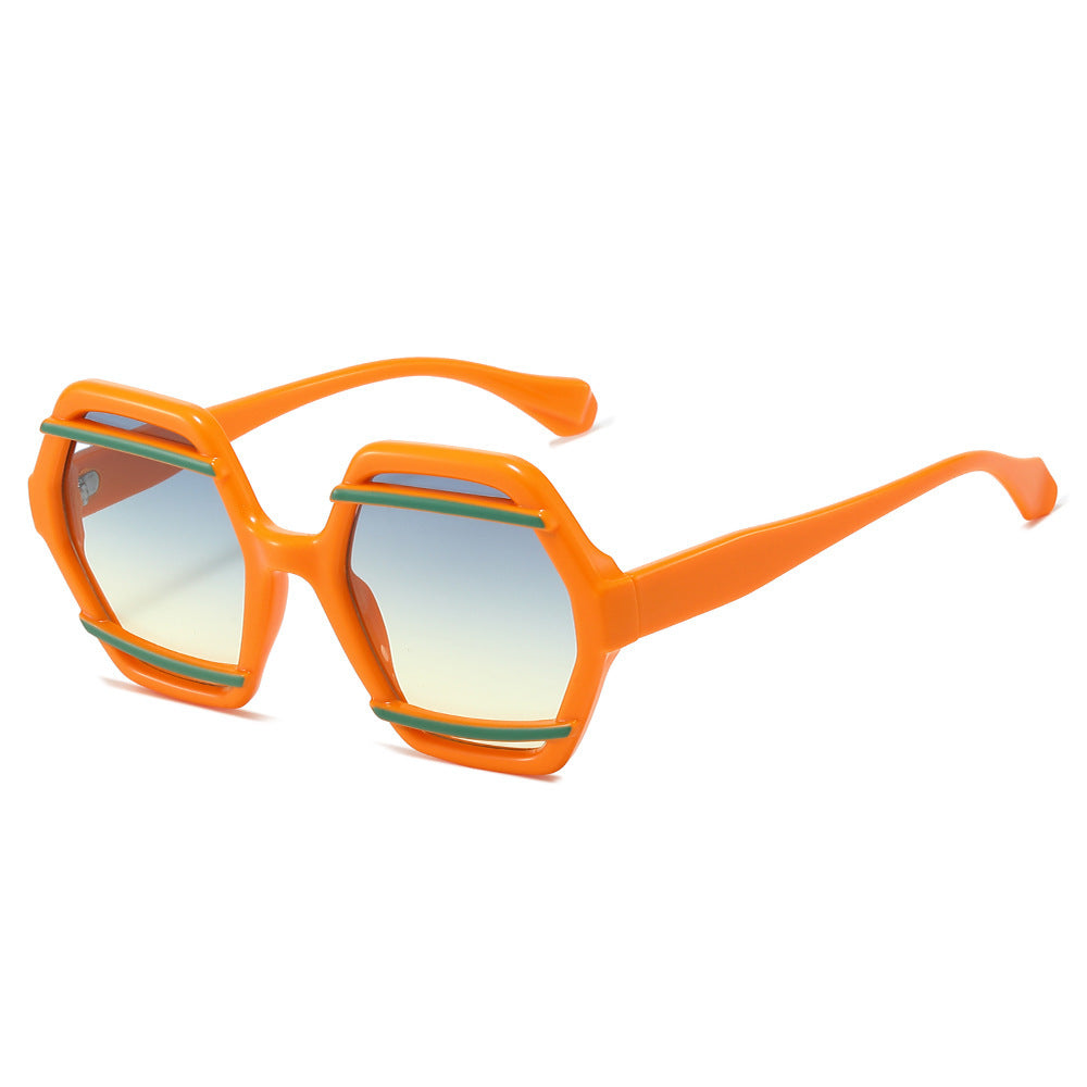 Oversized Geometric Sunglasses Kalsten
