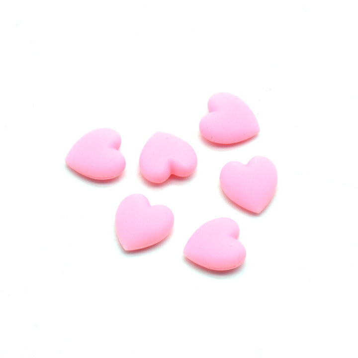 Decorative Heart Shaped Rubber Charms Kalsten