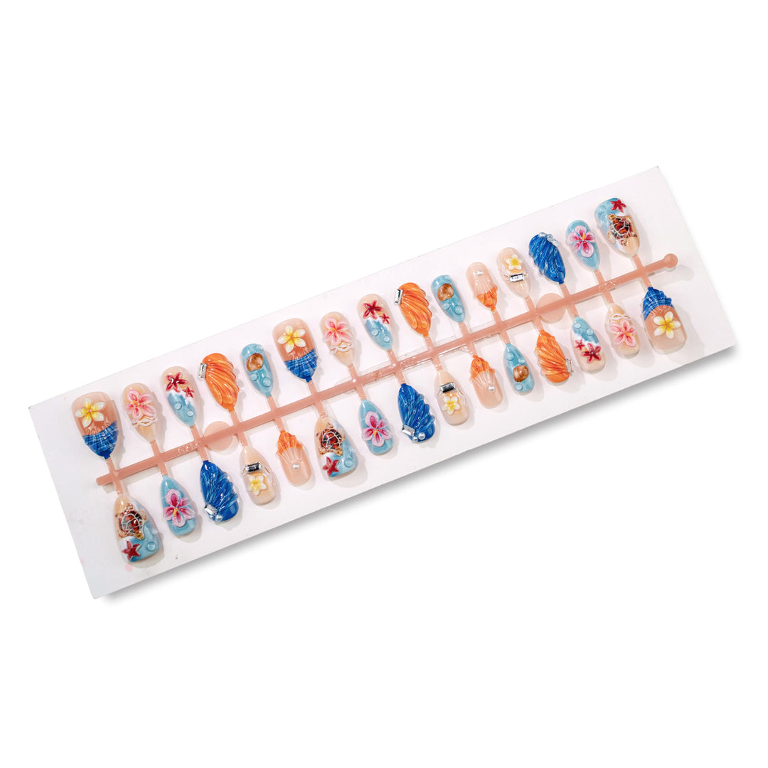 Tropical Paradise Nail Art Kit