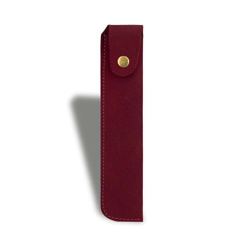 Premium Suede Leather Pencil Holder