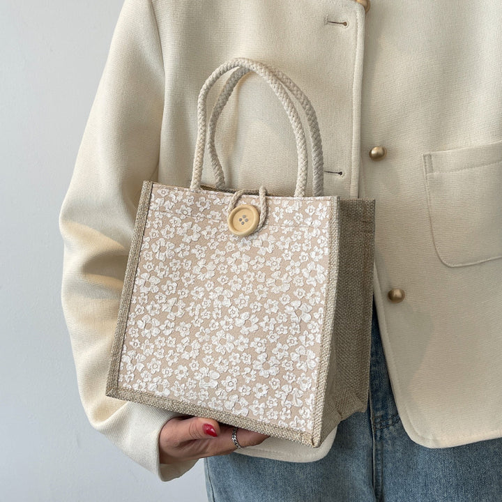 Elegant Textured Mini Tote Bag
