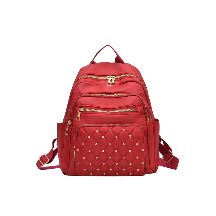 Chic Quilted Backpack with Multiple Pockets Kalsten