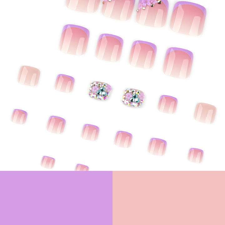 Artful nail design with elegant glitter accent Kalsten