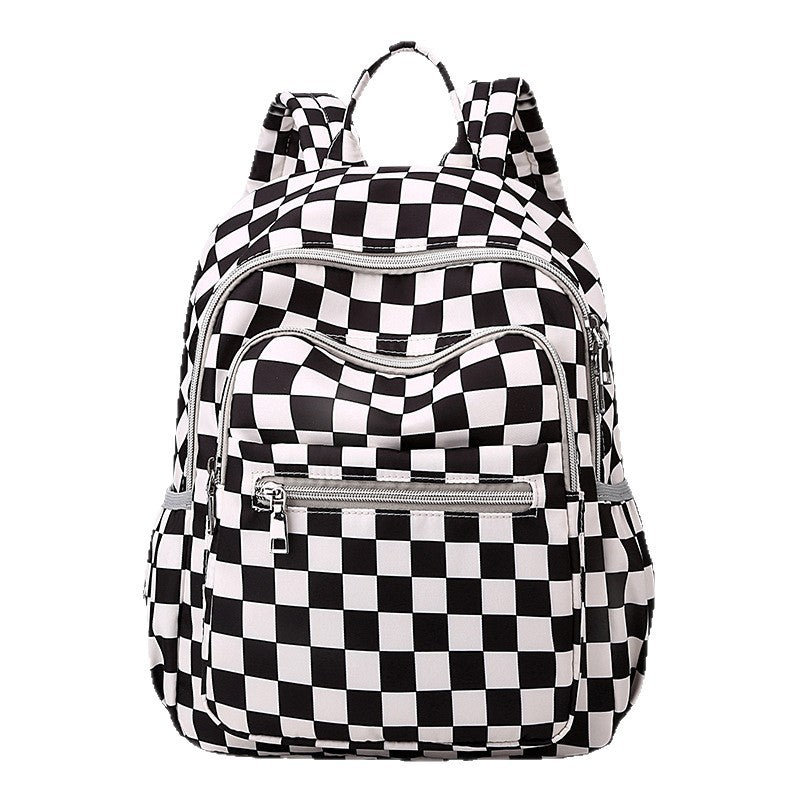 Checkerboard Pattern Backpack Kalsten