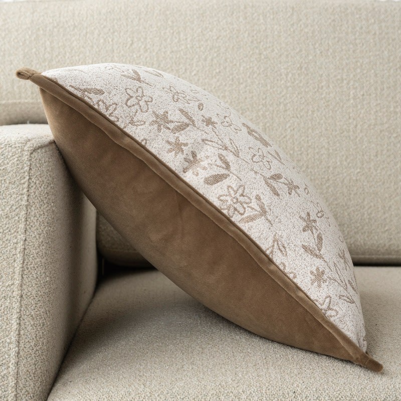 Botanical Pattern Decorative Pillow