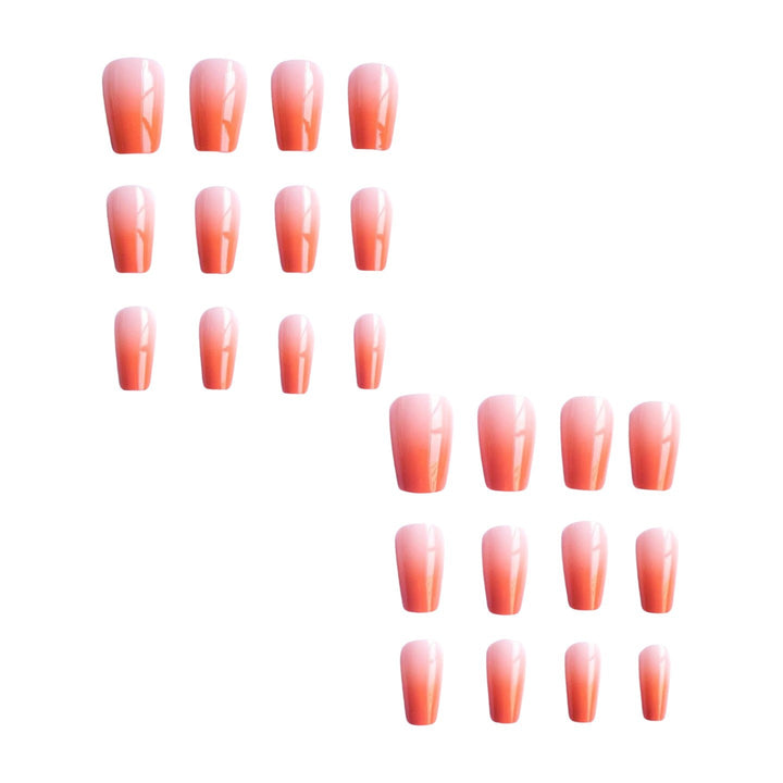 Elegant Ombre Gel Nail Extensions