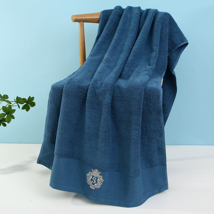 Luxurious terry bath towel with elegant design Kalsten
