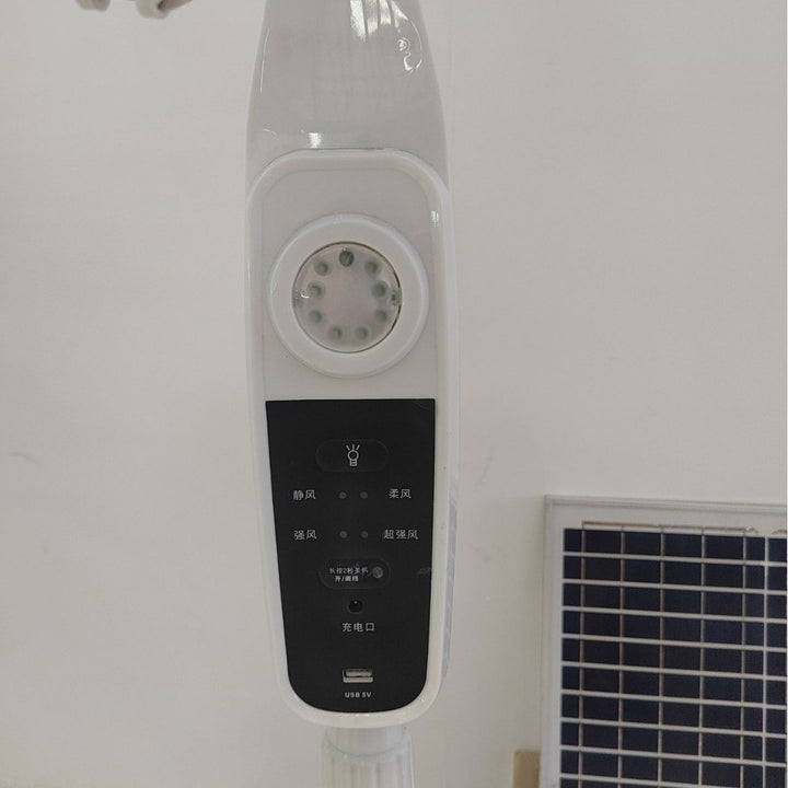 Unisex Solar-Powered Stand Fan with Modern Design and Efficient Air Circulation Kalsten