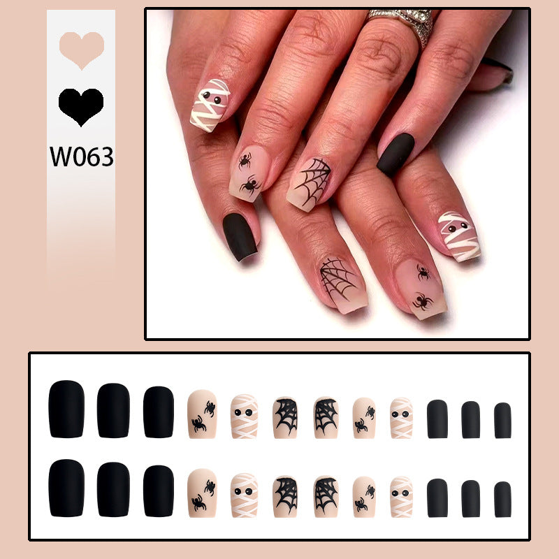 Artificial nail set with unique patterns Kalsten