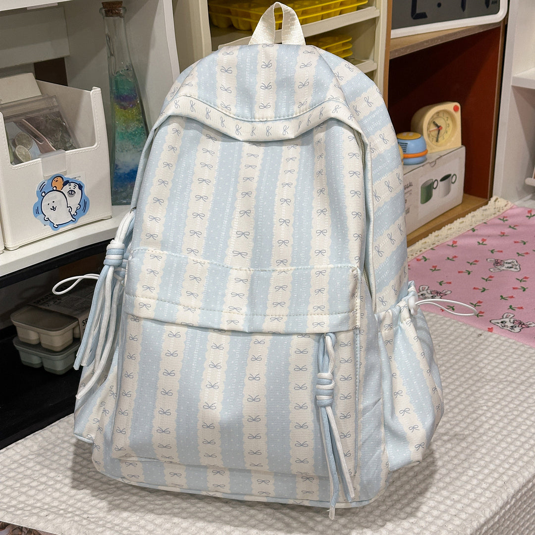 Playful Patterned School Backpack Kalsten