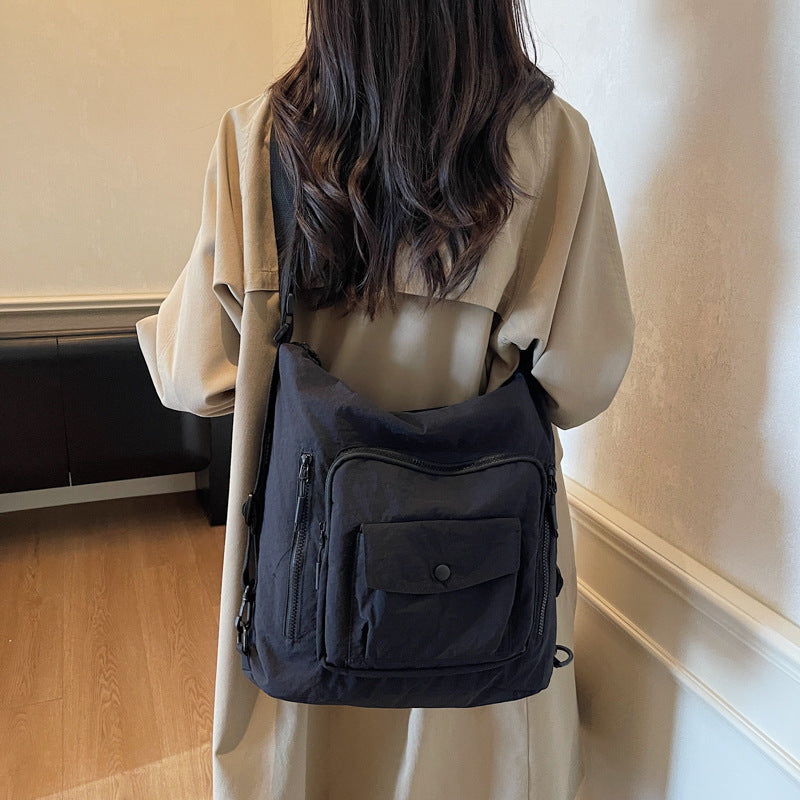 Versatile Multi-Pocket Shoulder Bag Kalsten