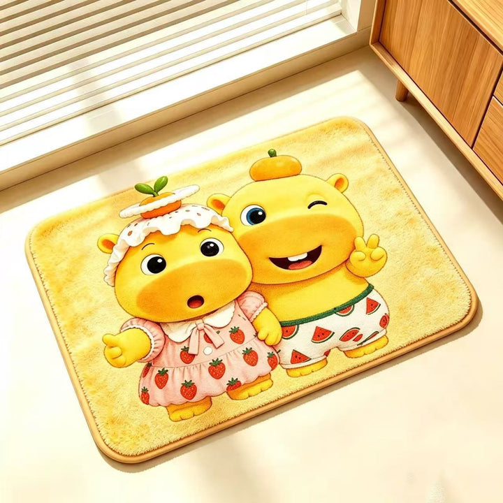 Cute Animal-Themed Bath Mat