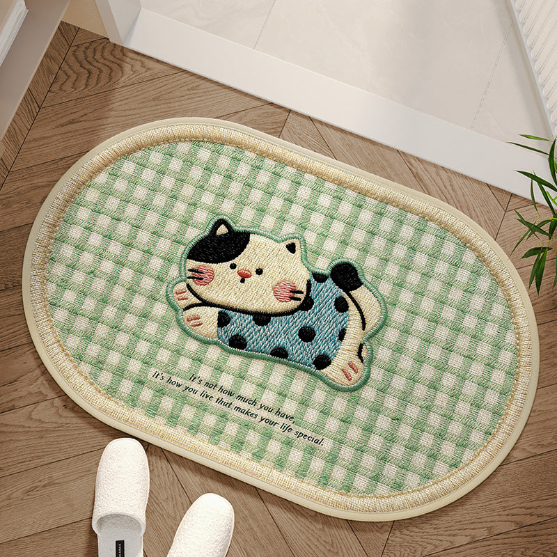Adorable Dog-Themed Area Mat Kalsten