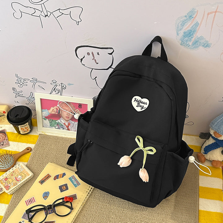 Floral-Embellished Casual Backpack Kalsten