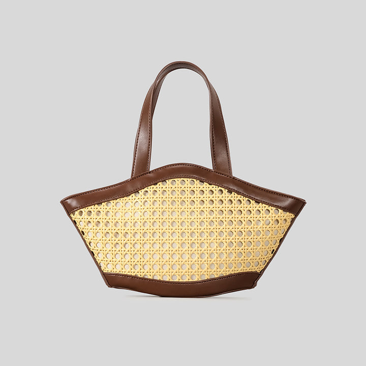 Elegant Woven Statement Tote