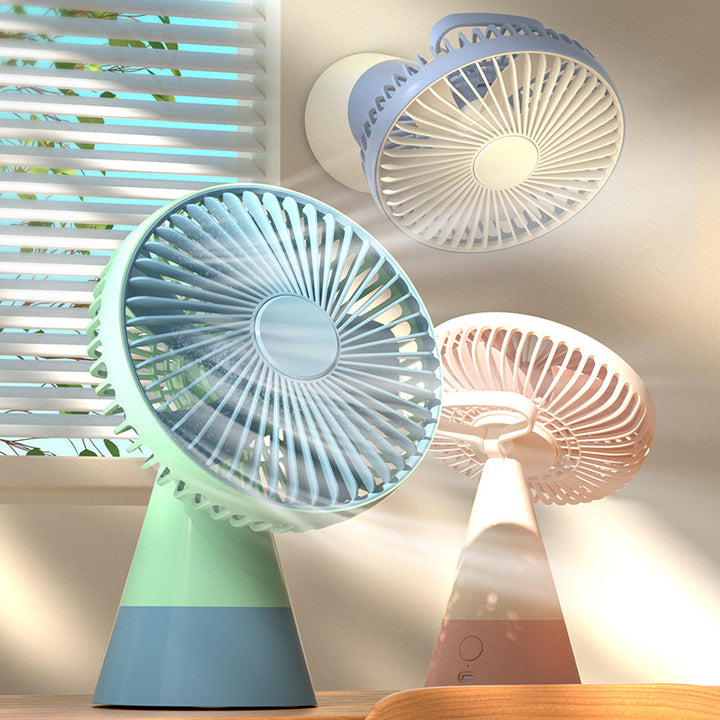 Ladies portable table fan with 360-degree rotation mechanism Kalsten