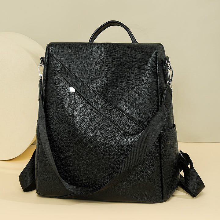 Elegant Leather Laptop Backpack Kalsten