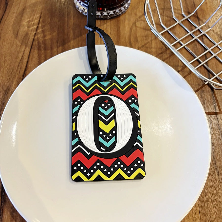 Playful Alphabet Luggage Tag Kalsten