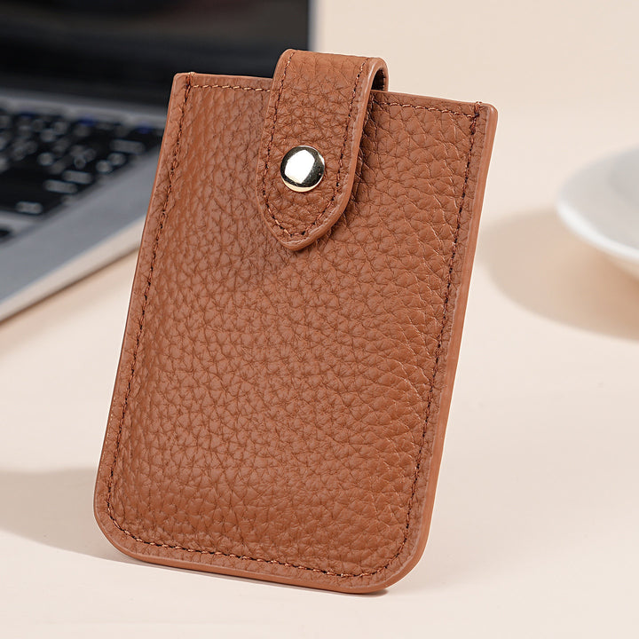 Leather RFID-Blocking Card Holder
