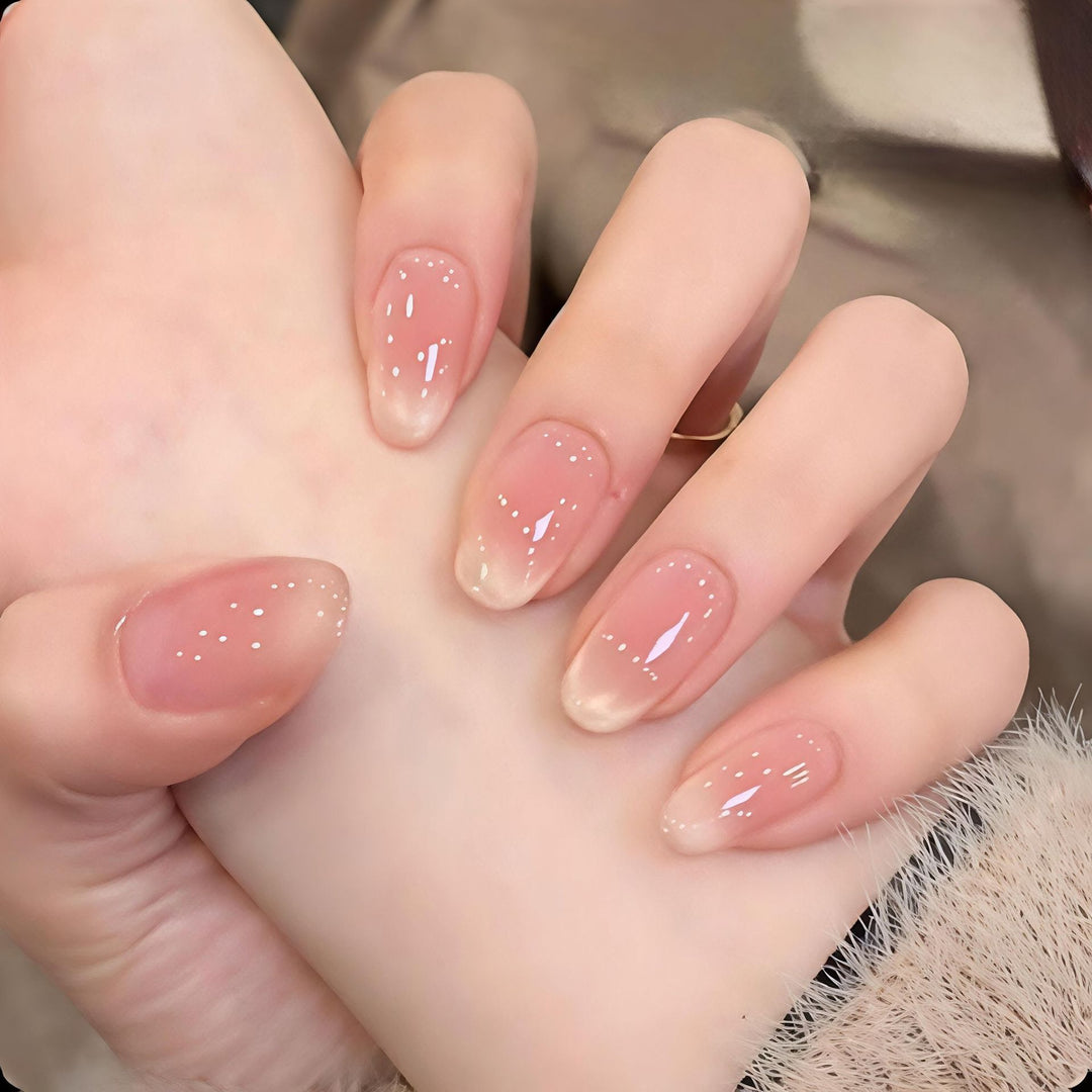 Artistic Ocean-Inspired Press-On Nail Design Kalsten