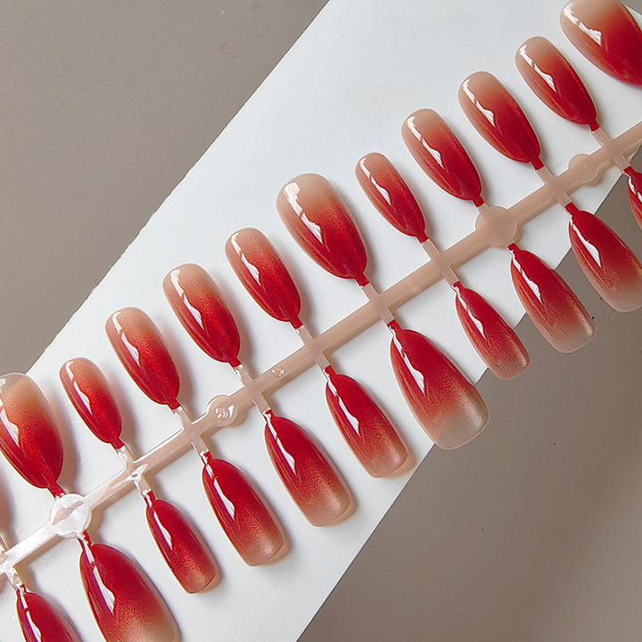 Artificial Nails in Elegant Ombre Look Kalsten