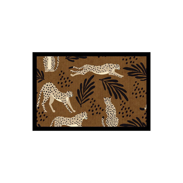 Vintage Floral Collage Area Rug