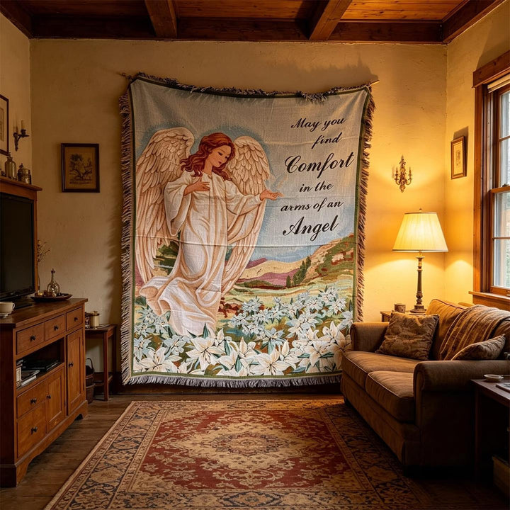 Inspirational Tapestry Throw Blanket