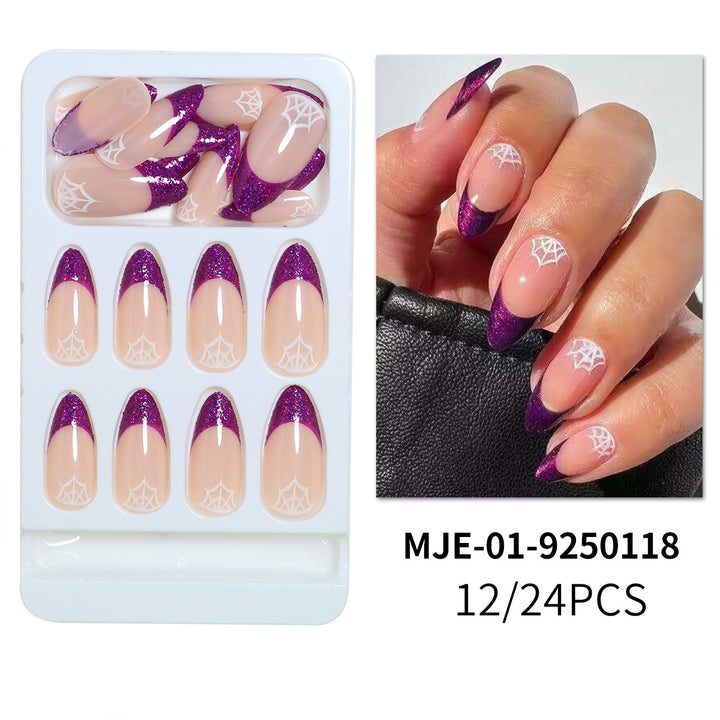 Artistic Abstract Press-On Nail Set Kalsten