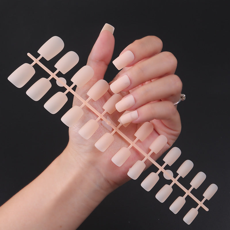 Matte Finish Press-On Nail Set Kalsten
