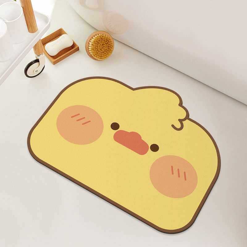 Playful Penguin Bath Mat