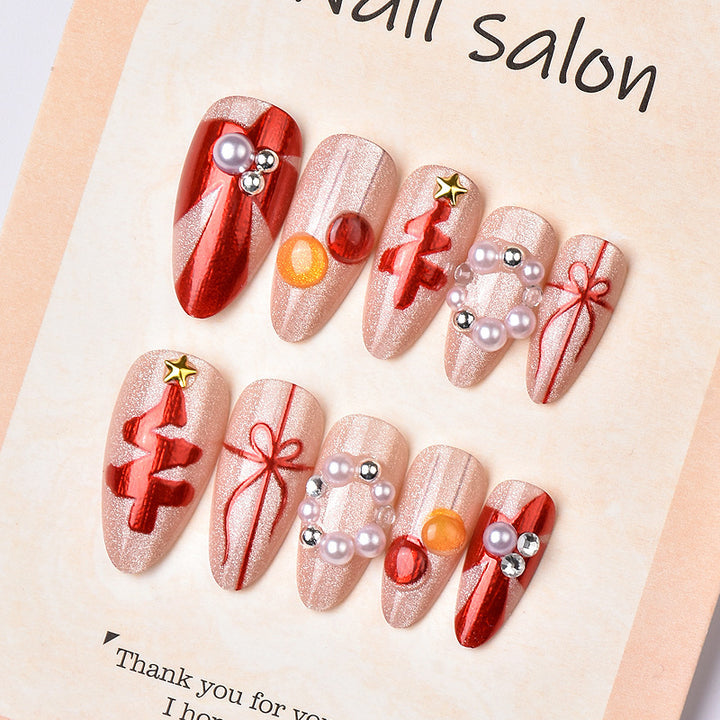 Glamorous Artificial Nails Set Kalsten