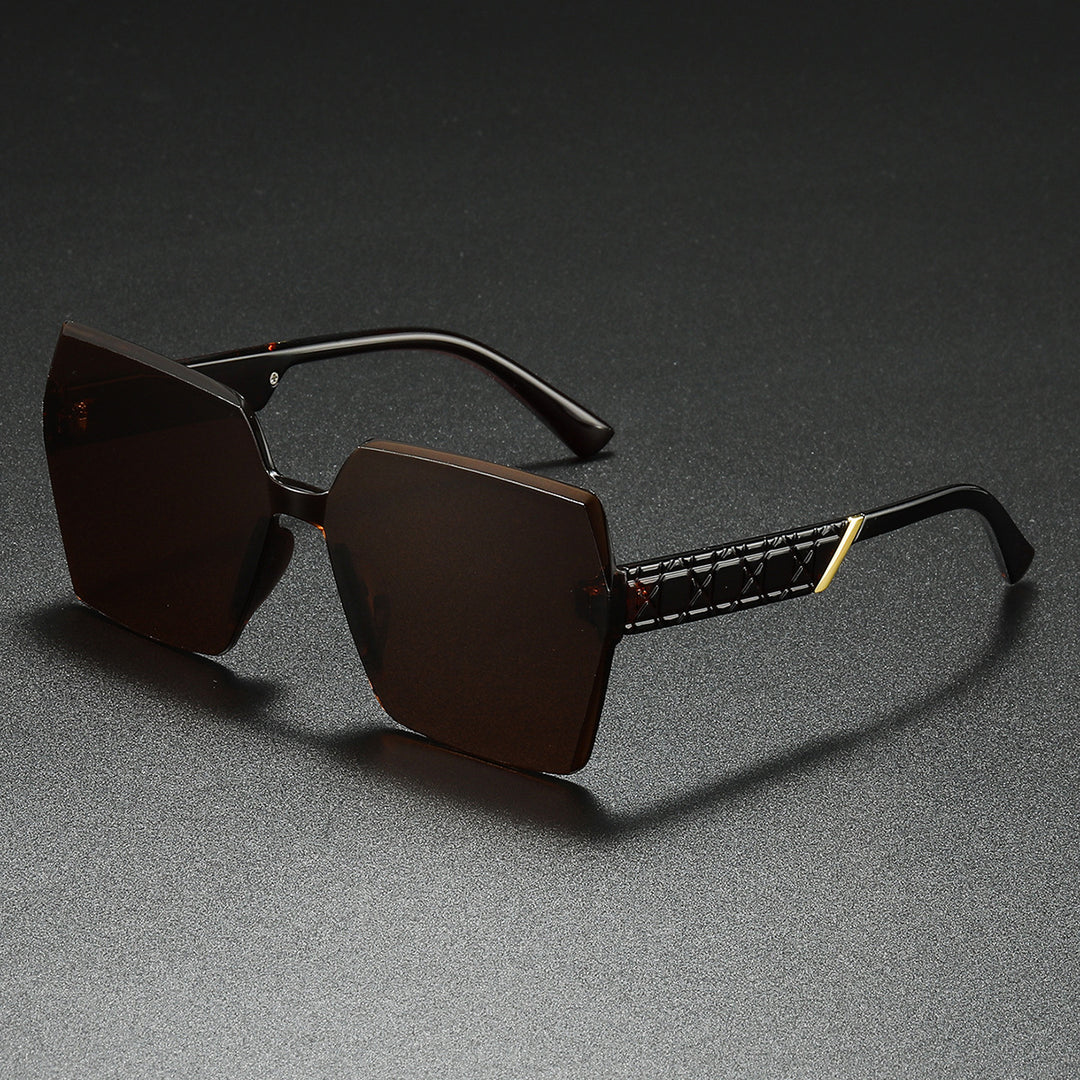 Luxurious Oversized Hexagonal Sunglasses Kalsten
