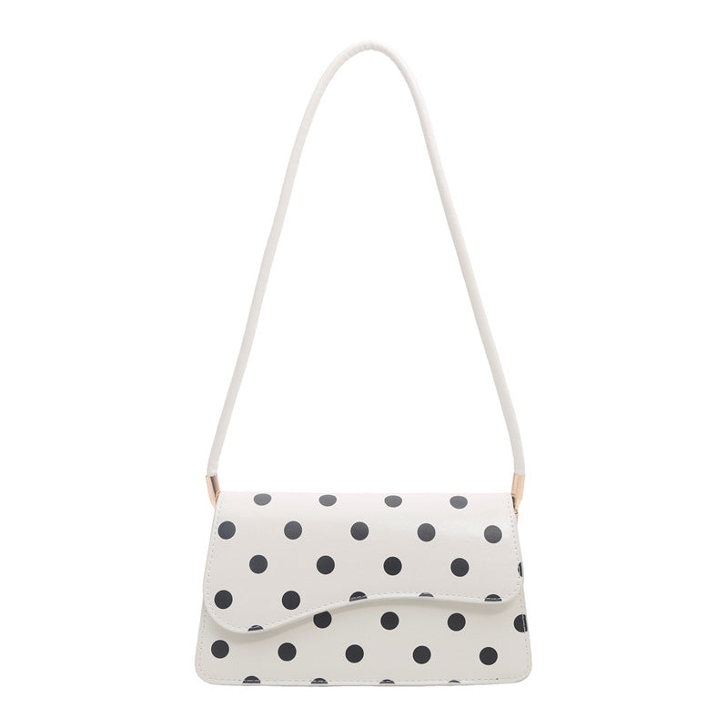 Chic Polka Dot Shoulder Bag