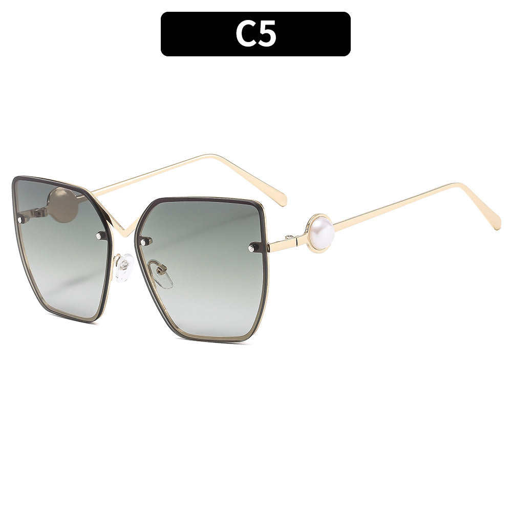 Angular Oversized Sunglasses