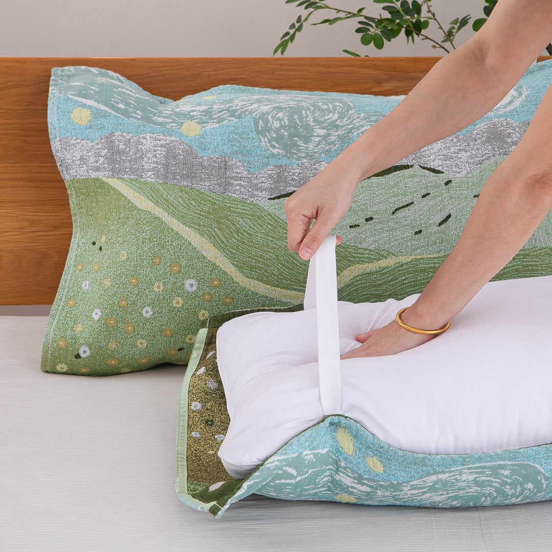 Women's pillow with removable cotton cover Kalsten