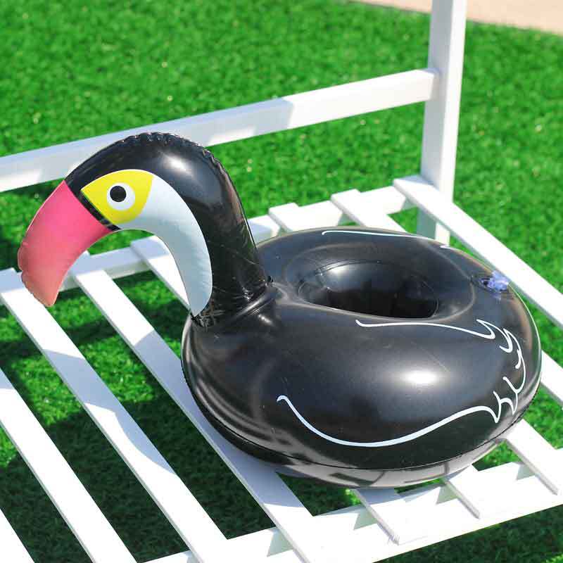 Women Inflatable Swim Ring with Floral Design Kalsten