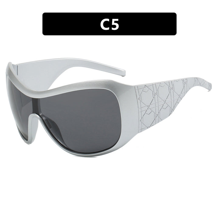 Ladies sport sunglasses with wide-protected frame and polarized lenses Kalsten