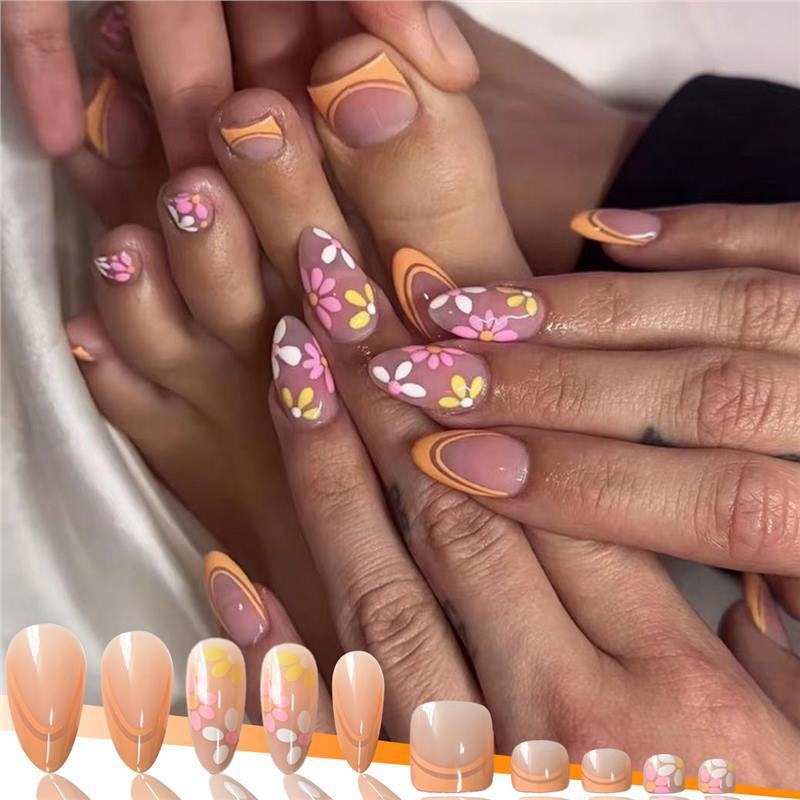 Floral Artistry Press-On Nails Kalsten 1788434545