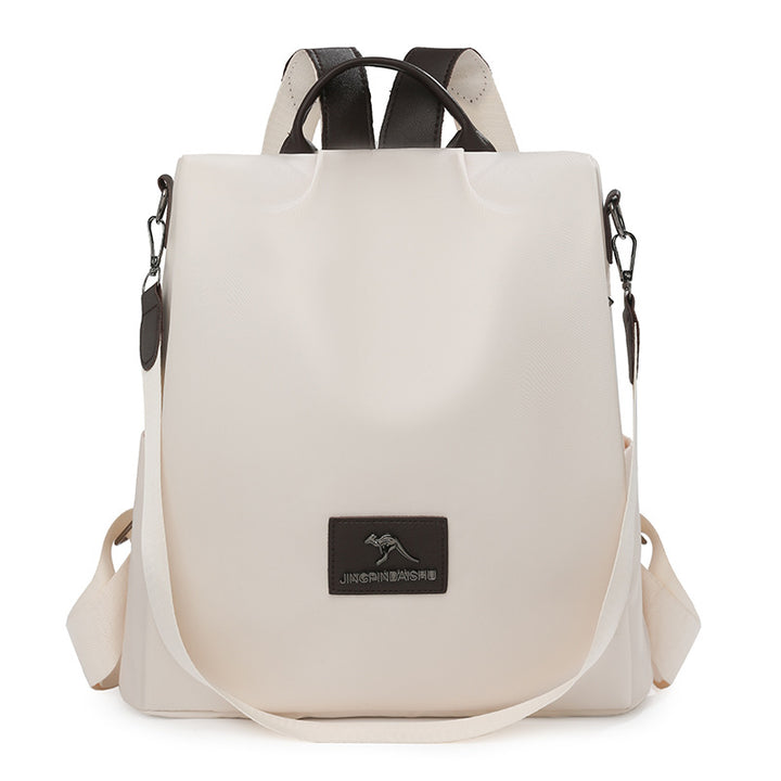 Multi-Functional Leather Backpack