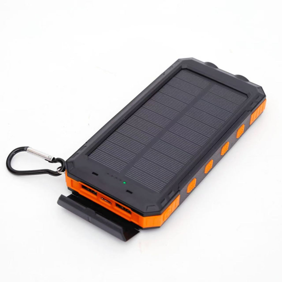 High-performance solar power bank with waterproof housing and multiple charging ports Kalsten