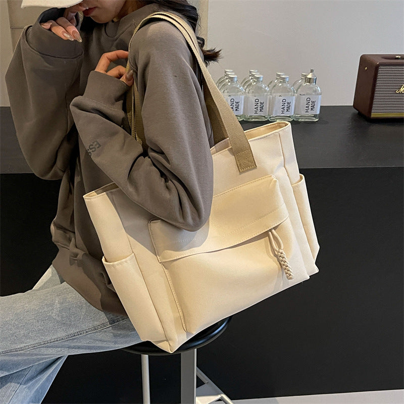 Multi-Pocket Utility Tote Bag Kalsten