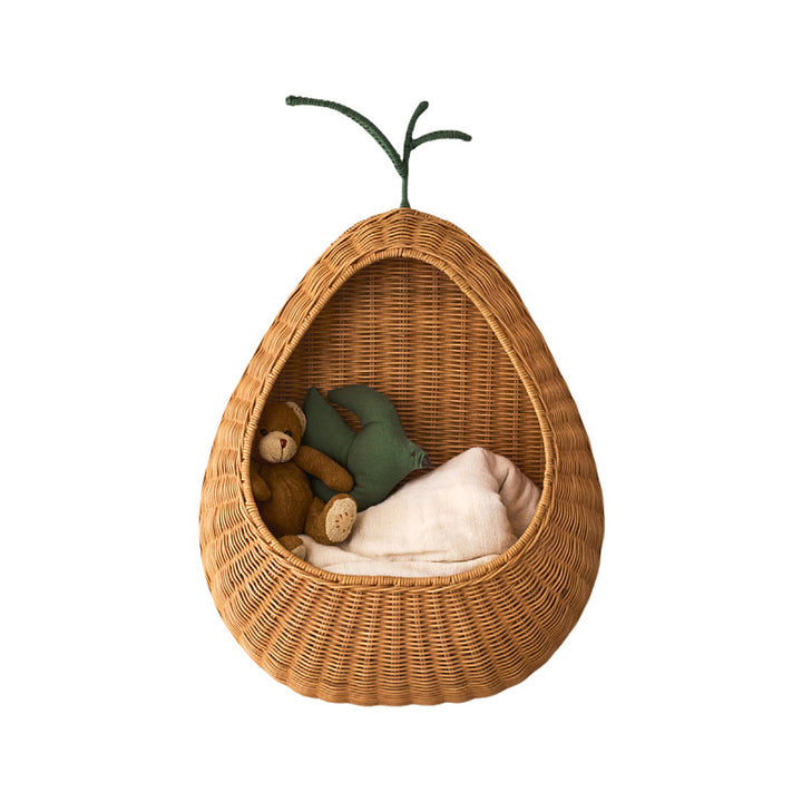 Decorative Woven Pear-Shaped Storage Basket Kalsten
